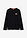 Camiseta de algodón orgánico puro con manga larga - Negro - bonprix