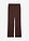 Pantalón de mezcla de viscosa con aspecto de lana - Marrón oscuro - bonprix